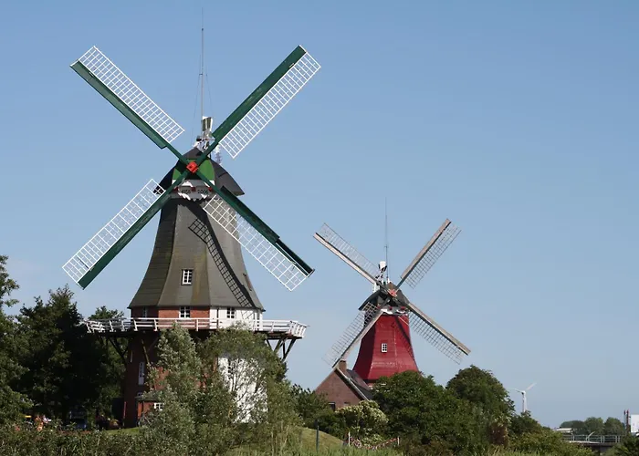 公寓 Vier Jahreszeiten Pilsum Krummhörn